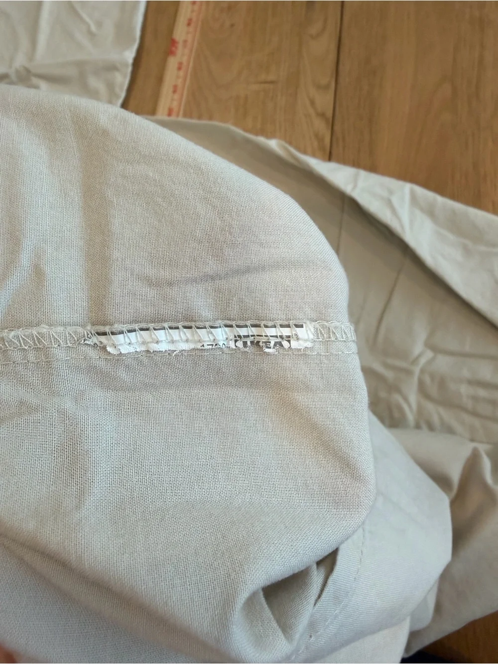 2, tan King size pillow cases